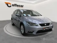 Usata Seat Leon ST Style 110 CV (80 kW) 2016 Grigio Station wagon