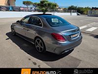 Usata Mercedes C180 AMG 115 CV (84 kW) 2019 Grigio Berlina