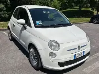 Usata Fiat 500C 85 CV (62 kW) 2011 Bianco Cabrio