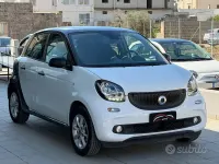 Usata Smart ForFour Prime 71 CV (52 kW) 2019 Bianco Utilitaria