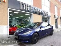 Usata Tesla Model 3 Long Range AWD 366 kW (498 CV) 2020 Blu metallizzato Berlina