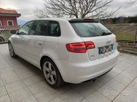 Usata Audi A3 S-Line 140 CV (102 kW) 2010 Bianco Berlina