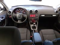 Usata Audi A3 140 CV (102 kW) 2012 Nero Utilitaria