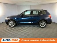 Usata BMW X3 Advantage 190 CV (139 kW) 2016 Blu/azzurro SUV