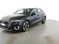 Usata Audi A3 Advanced 150 CV (110 kW) 2020 Grigio manhattan metallizzato Berlina