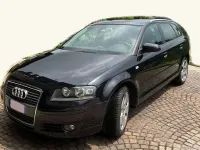 Usata Audi A3 150 CV (110 kW) 2005 Nero Utilitaria