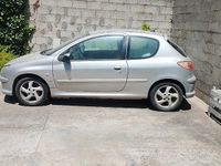 Usata Peugeot 206 109 CV (80 kW) 2005 Grigio Berlina