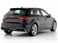 Usata Audi A3 S-Line 116 CV (85 kW) 2019 Nero Berlina