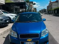 Usata Chevrolet Aveo LT 82 CV (60 kW) 2010 Blu Utilitaria