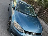 Usata VW Golf VII 110 CV (80 kW) 2016 Blu Utilitaria