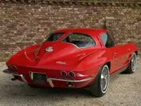 Usata Chevrolet Corvette Stingray 250 CV (183 kW) 1963 Rosso Coupé
