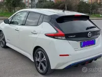 Usata Nissan Leaf 39 kW (54 CV) 2018 Bianco Utilitaria