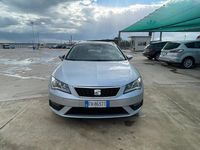 Usata Seat Leon Style 115 CV (84 kW) 2017 Argento Station wagon