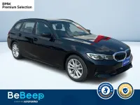 Usata BMW 320e Advantage 190 CV (139 kW) 2022 Nero pastello Station wagon