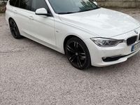 Usata BMW 320 Luxury Line 184 CV (135 kW) 2014 Bianco Station wagon