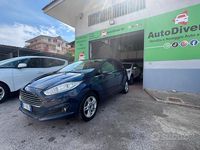 Usata Ford Fiesta Titanium 75 CV (55 kW) 2015 Blu Berlina