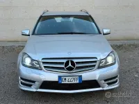 Usata Mercedes C220 Avantgarde 170 CV (125 kW) 2012 Grigio Station wagon