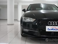 Usata Audi A3 Sport 149 CV (109 kW) 2014 Nero Berlina