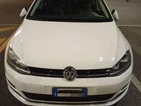 Usata VW Golf VII Highline 110 CV (80 kW) 2016 Bianco Berlina