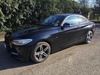 Usata BMW 220 Sport Line 184 CV (135 kW) 2015 Nero Coupé