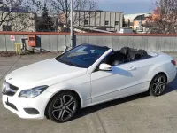 Usata Mercedes E220 Premium 170 CV (125 kW) 2016 Bianco Cabrio