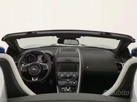 Usata Jaguar F-Type R-Dynamic 340 CV (250 kW) 2018 Blu Cabrio