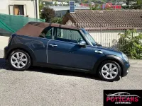 Usata Mini Cooper Cabriolet 120 CV (88 kW) 2010 Blu Cabrio