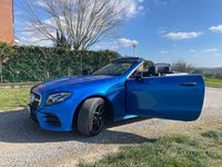 Usata Mercedes E220 194 CV (142 kW) 2020 Blu Cabrio