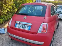 Usata Fiat 500 69 CV (50 kW) 2009 Rosso Cabrio