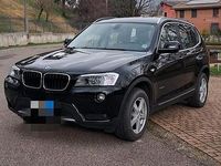 Usata BMW X3 184 CV (135 kW) 2012 Nero SUV