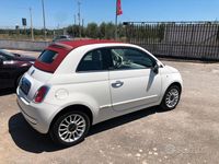 Usata Fiat 500C Lounge 69 CV (50 kW) 2012 Bianco Cabrio