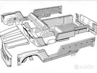 Usata Citroën Méhari 1960 Rosso Cabrio