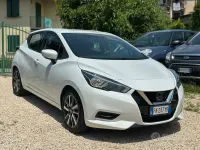Usata Nissan Micra Acenta 90 CV (66 kW) 2017 Bianco Utilitaria
