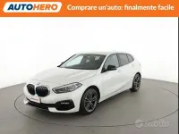 Usata BMW 118 Sport Line 140 CV (102 kW) 2019 Bianco Utilitaria