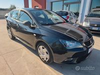 Usata Seat Ibiza Reference 75 CV (55 kW) 2012 Nero Berlina