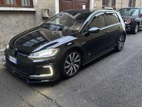 Usata VW Golf VII GTE 204 CV (150 kW) 2018 Blu/azzurro