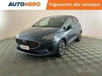 Usata Ford Fiesta Titanium 75 CV (55 kW) 2022 Blu Utilitaria
