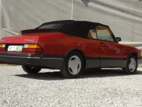 Usata Saab 900 Cabriolet 179 CV (131 kW) 1991 Rosso Cabrio