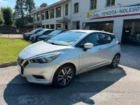 Usata Nissan Micra Acenta 71 CV (52 kW) 2018 Grigio Utilitaria