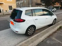 Usata Opel Zafira Tourer Cosmo 150 CV (110 kW) 2014 Bianco Monovolume
