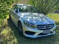 Usata Mercedes C220 170 CV (125 kW) 2017 Grigio Berlina