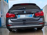 Usata BMW 320 Luxury Line 190 CV (139 kW) 2016 Nero Station wagon