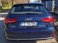 Usata Audi A3 Ambiente 131 CV (96 kW) 2019 Blu/azzurro Berlina