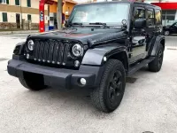 Usata Jeep Wrangler Unlimited Sahara 200 CV (147 kW) 2014 Nero SUV