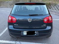 Usata VW Golf VI Sportline 105 CV (77 kW) 2008 Blu Utilitaria