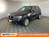 Usata BMW X3 Advantage 190 CV (139 kW) 2016 Blu/azzurro SUV