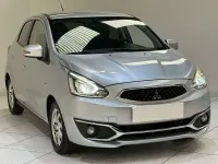 Usata Mitsubishi Space Star Intense 80 CV (58 kW) 2017 Argento Utilitaria