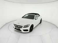Usata Mercedes C220 Premium 170 CV (125 kW) 2018 Bianco Cabrio