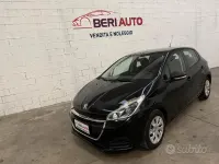 Käytetty Peugeot 208 Allure 75 HP (55 kW) 2017 Musta Viistoperä