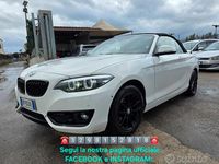 Usata BMW 218 M Sport 136 CV (100 kW) 2020 Bianco Cabrio